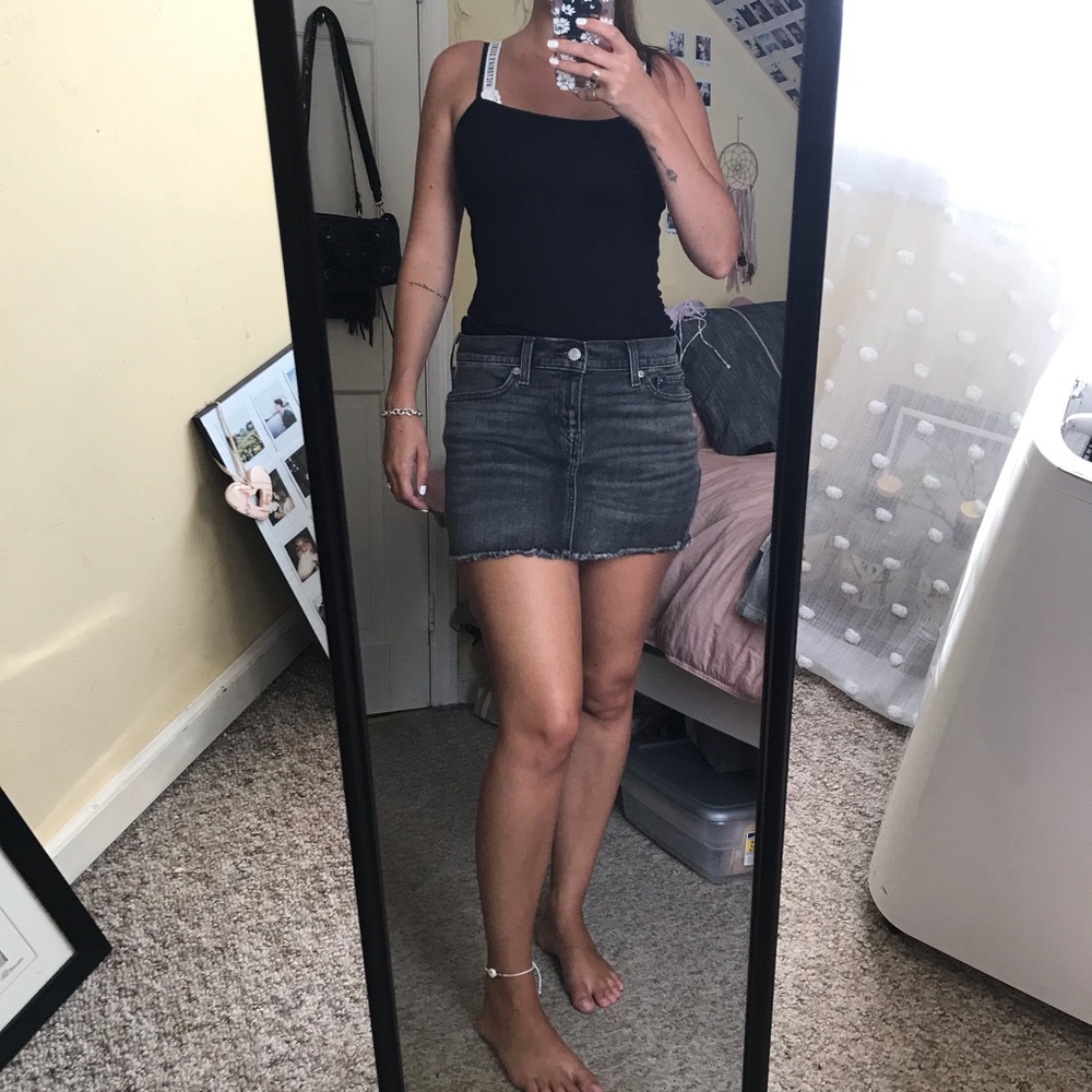 Denim skirt